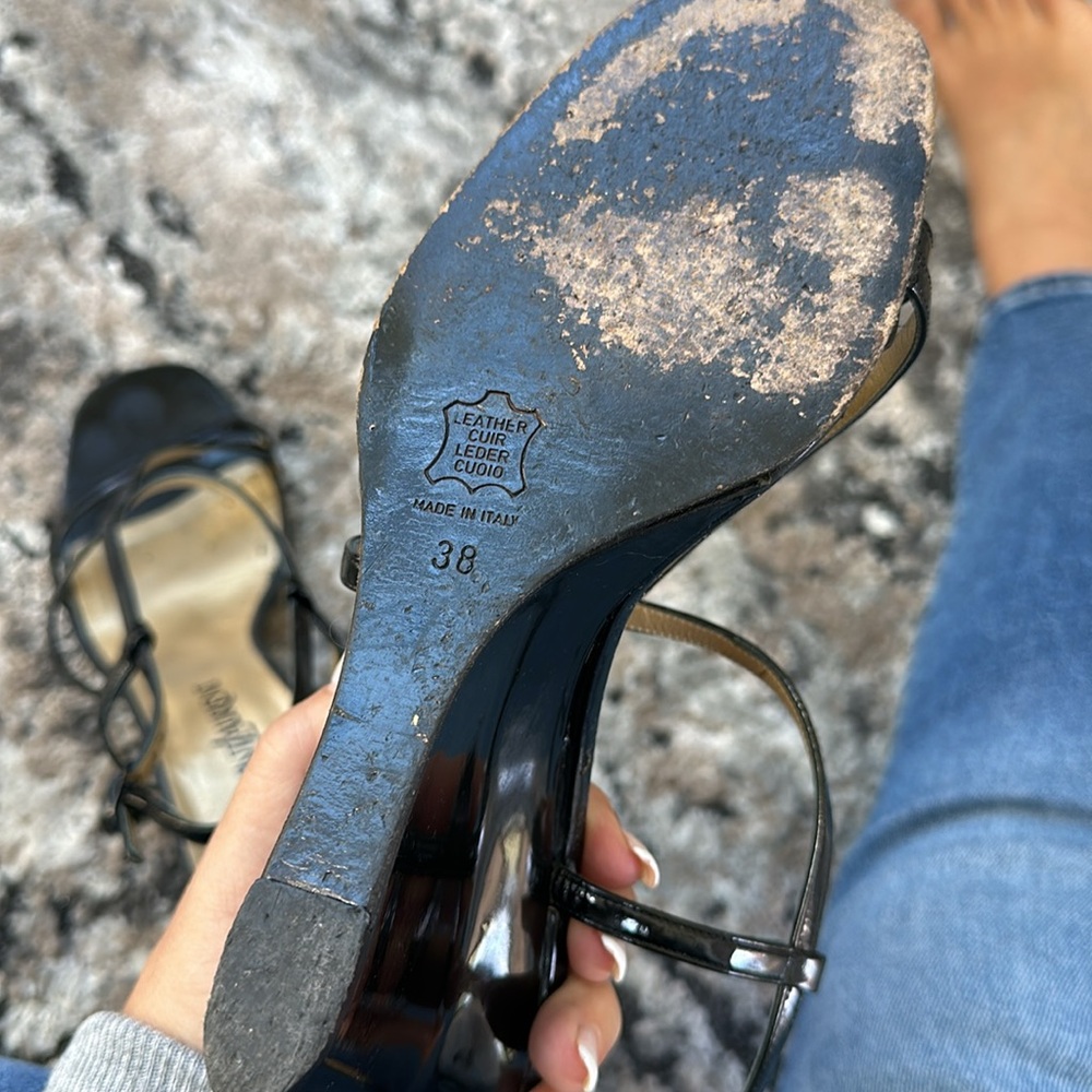 YSL sandals Yves Saint Laurent size 38 USA 8 - Picture 12 of 13